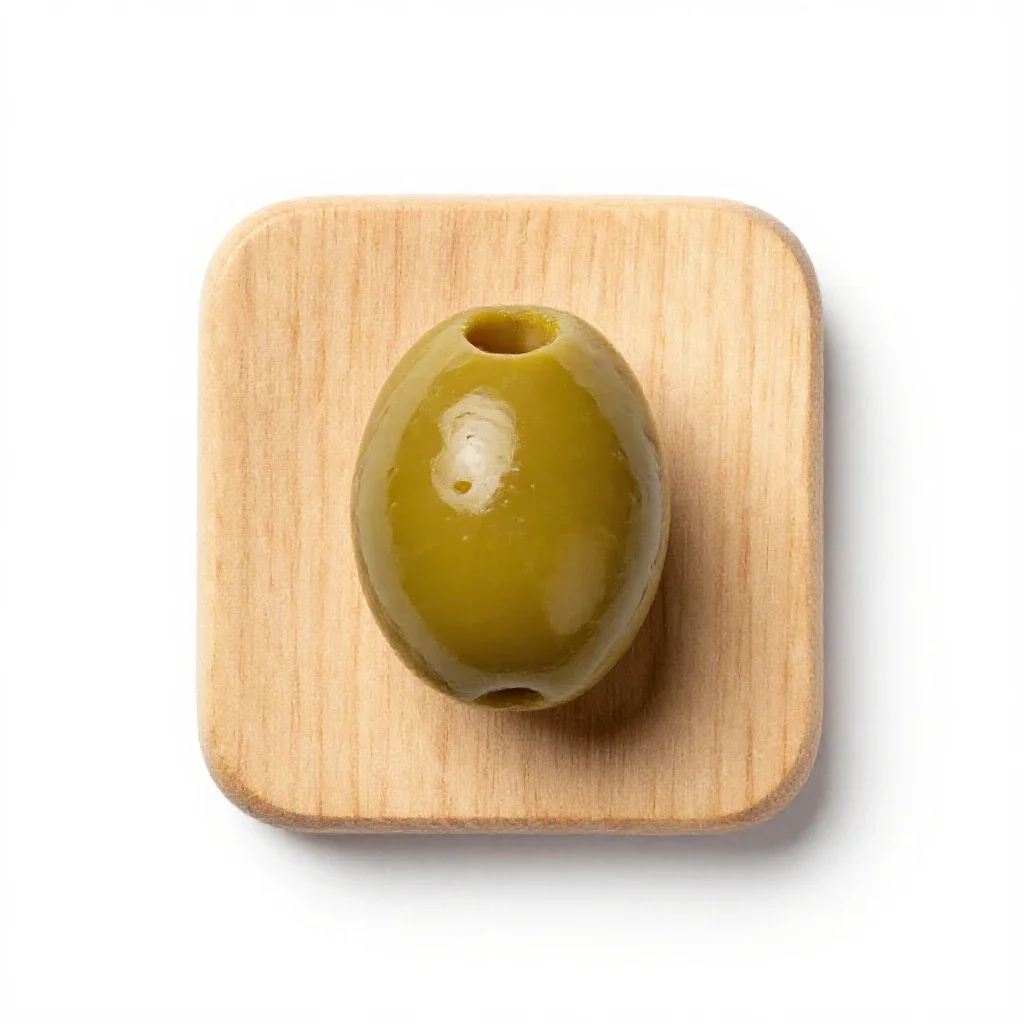 Olive isolated on a white background
