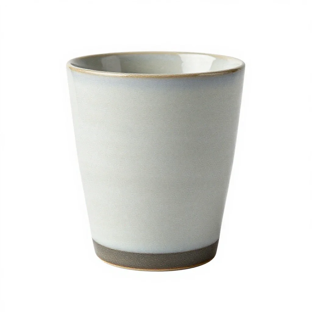 Glassware isolated on a white background