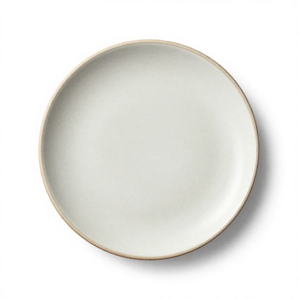 Plate isolated on a white background