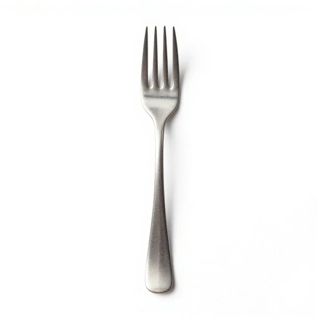 Salad fork isolated on a white background