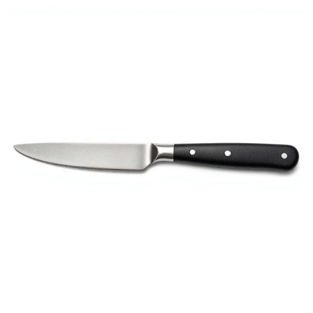 Steak knife isolated on a white background