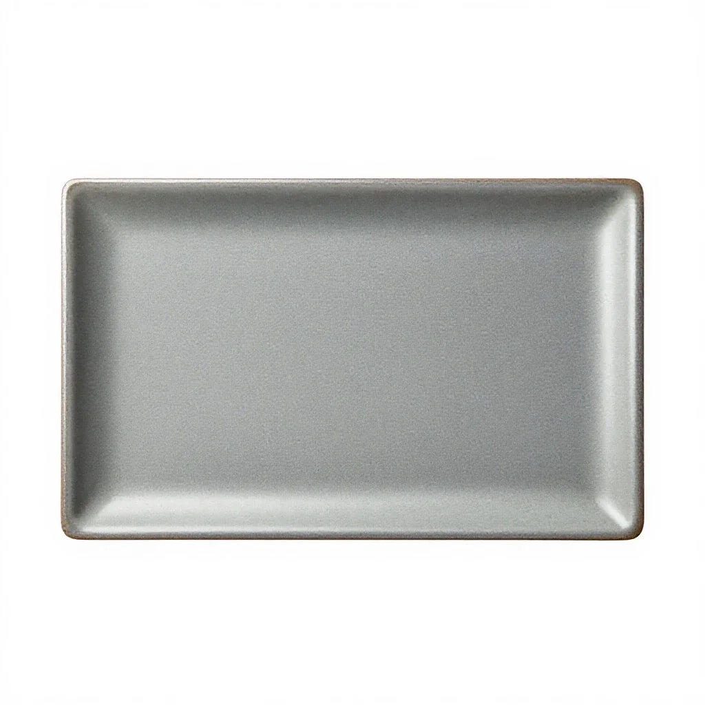 Steel plate isolated on a white background