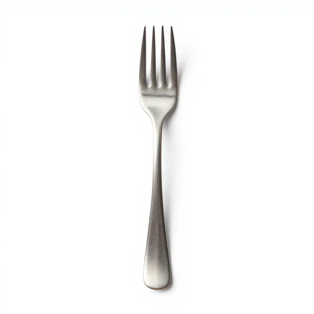 Tablefork isolated on a white background