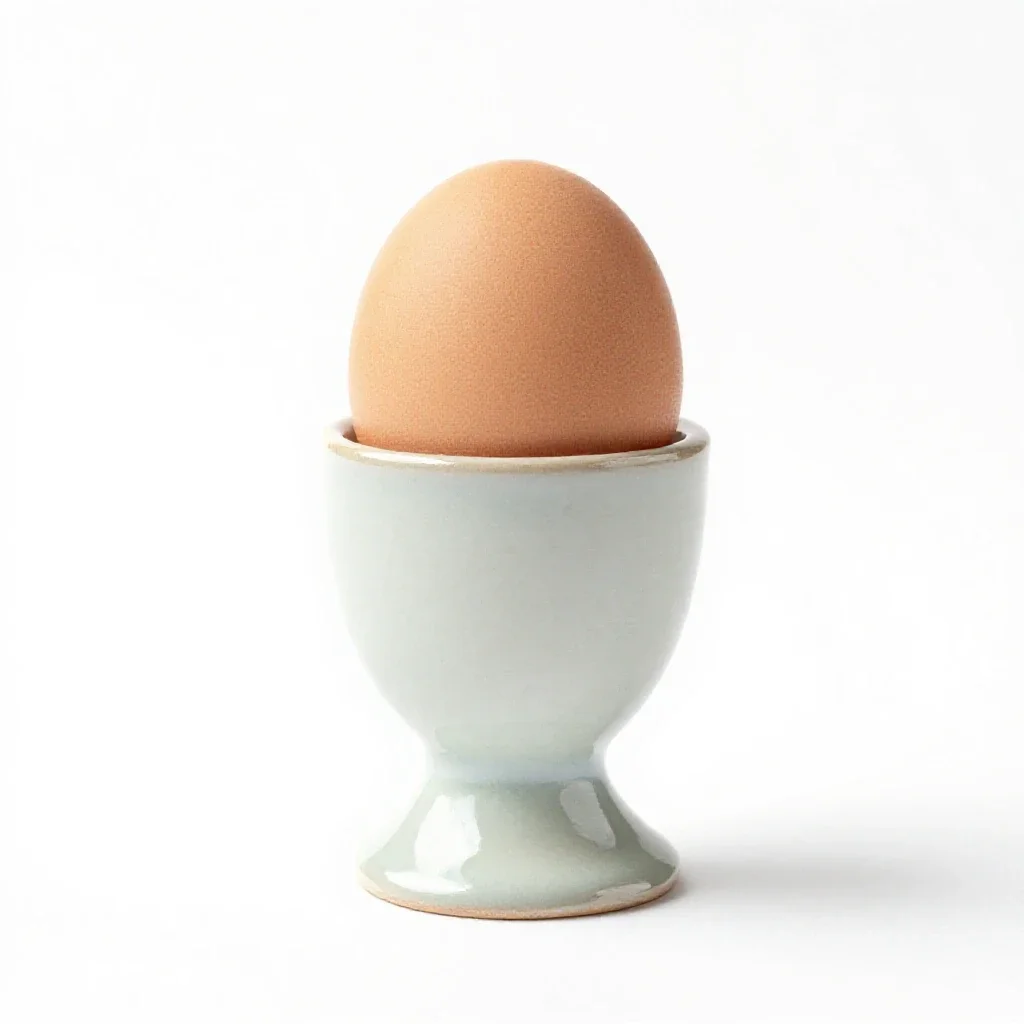 Eggcup isolated on a white background