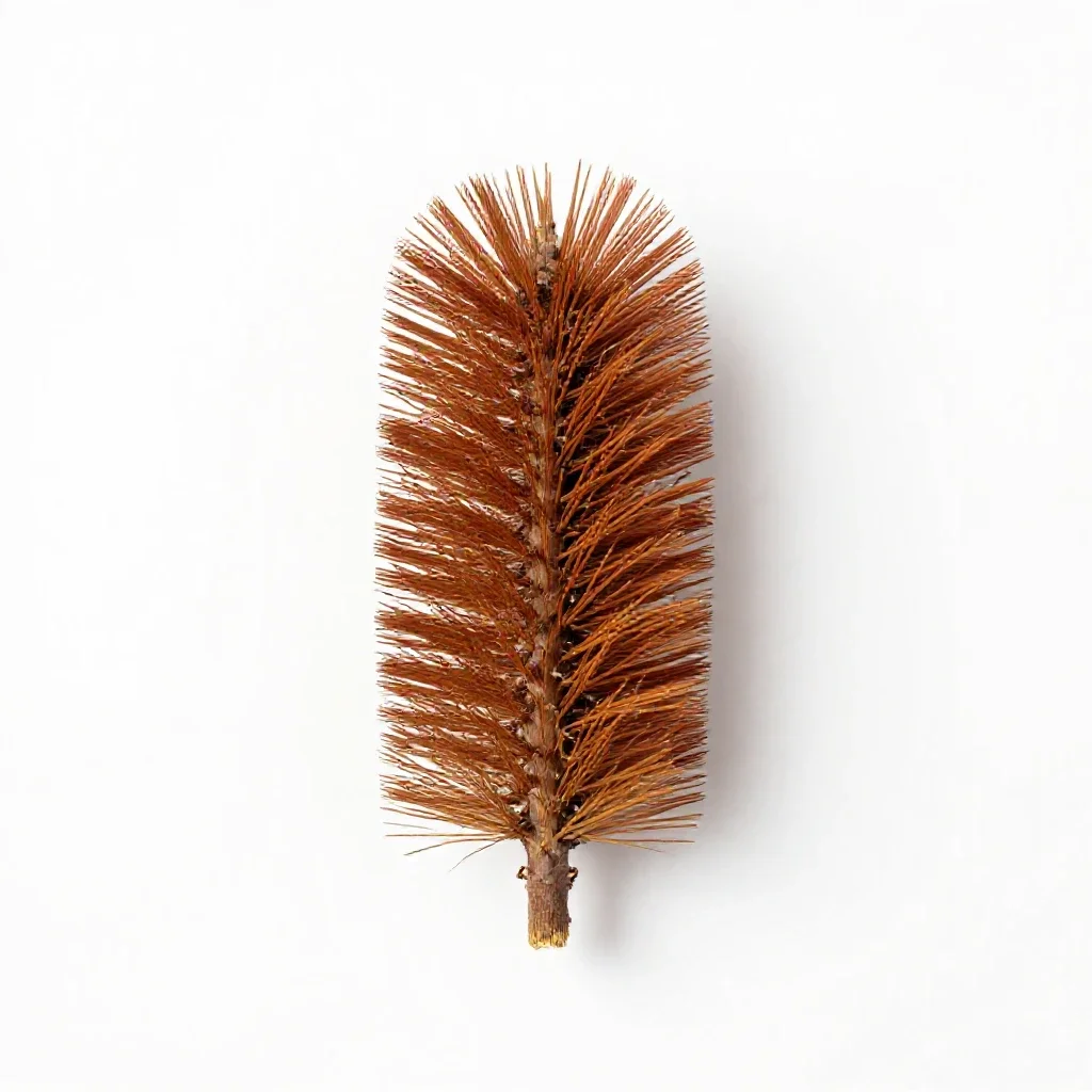 Rabbit brush isolated on a white background