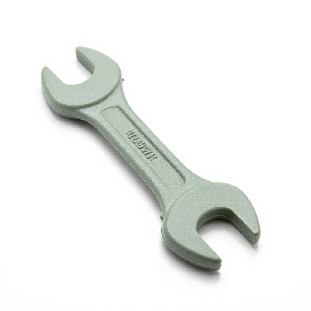 Chain wrench isolated on a white background