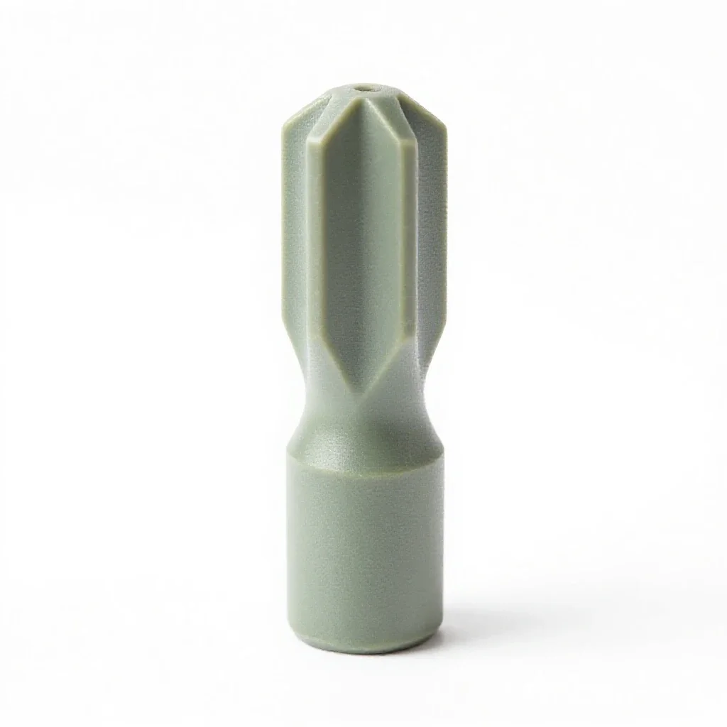 Chamfer bit isolated on a white background