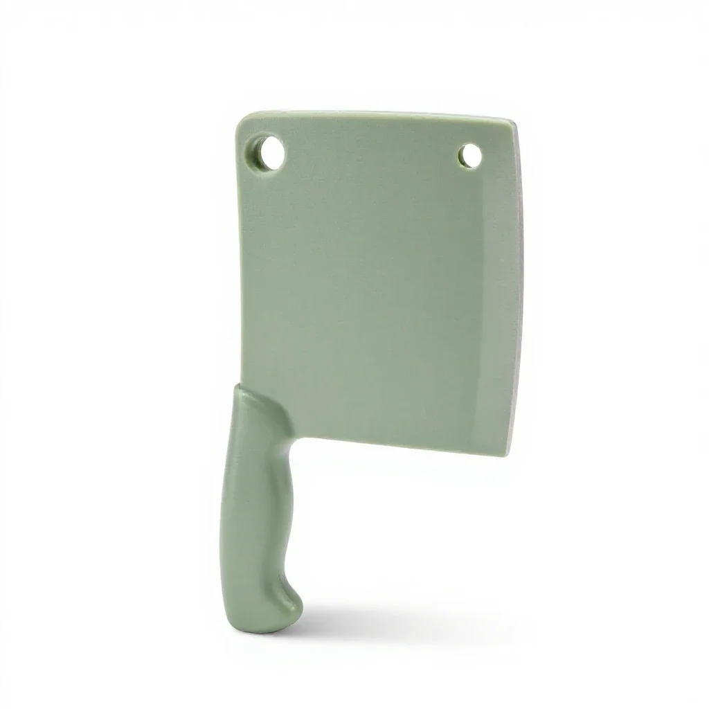 Cleaver isolated on a white background