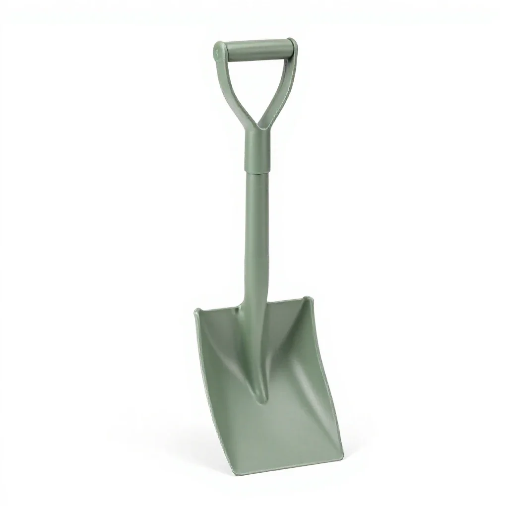Coal shovel isolated on a white background