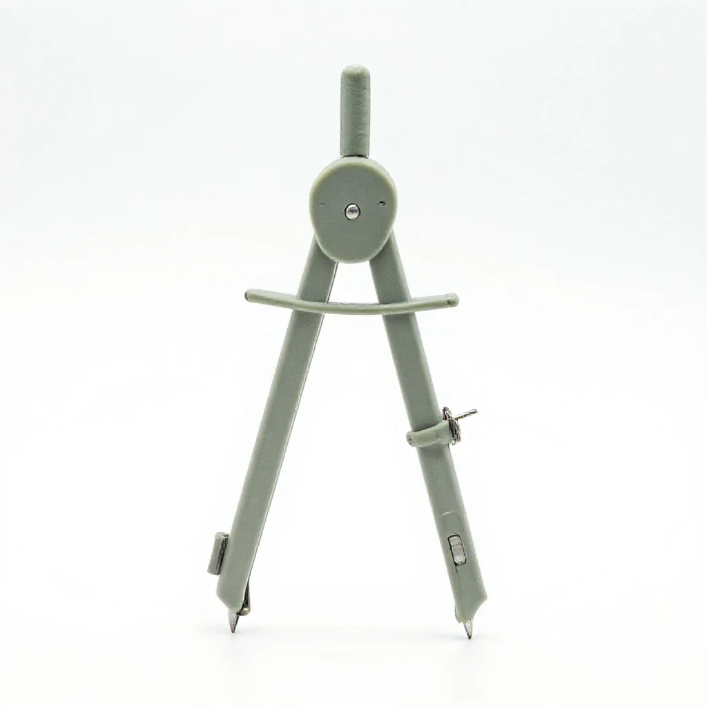 Compass saw isolated on a white background