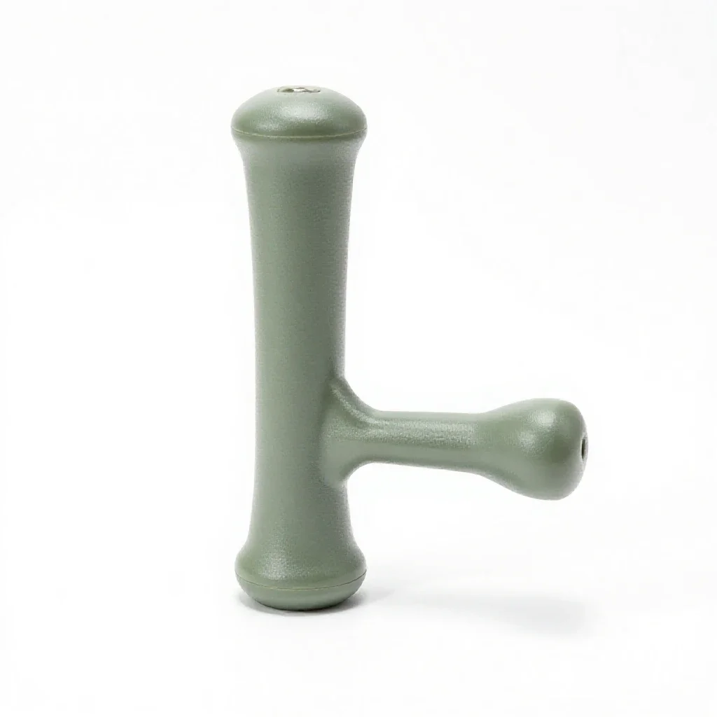 Crank handle isolated on a white background