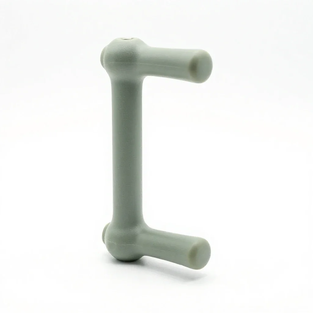 Crank isolated on a white background