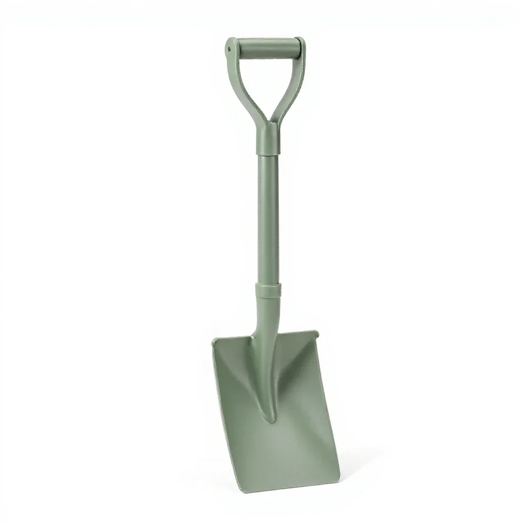 Ditch spade isolated on a white background