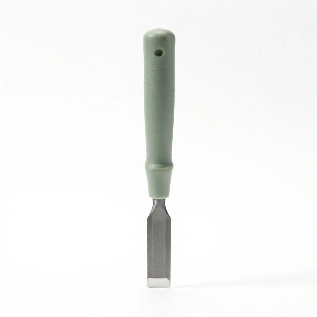 Firmer chisel isolated on a white background