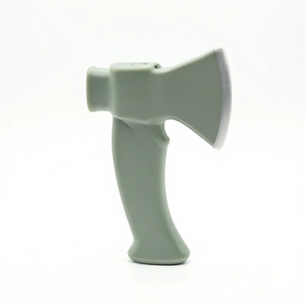 Hand ax isolated on a white background