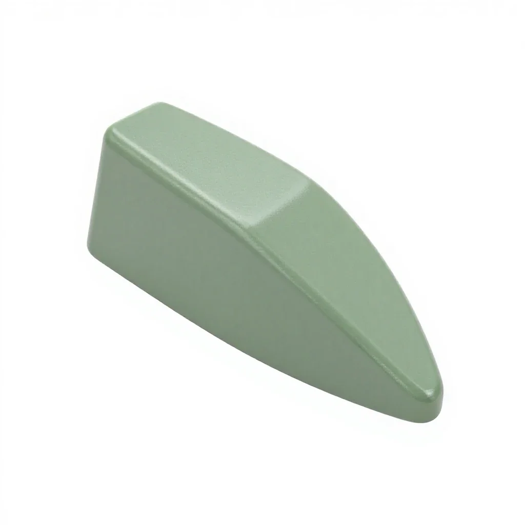 Chamfer plane isolated on a white background