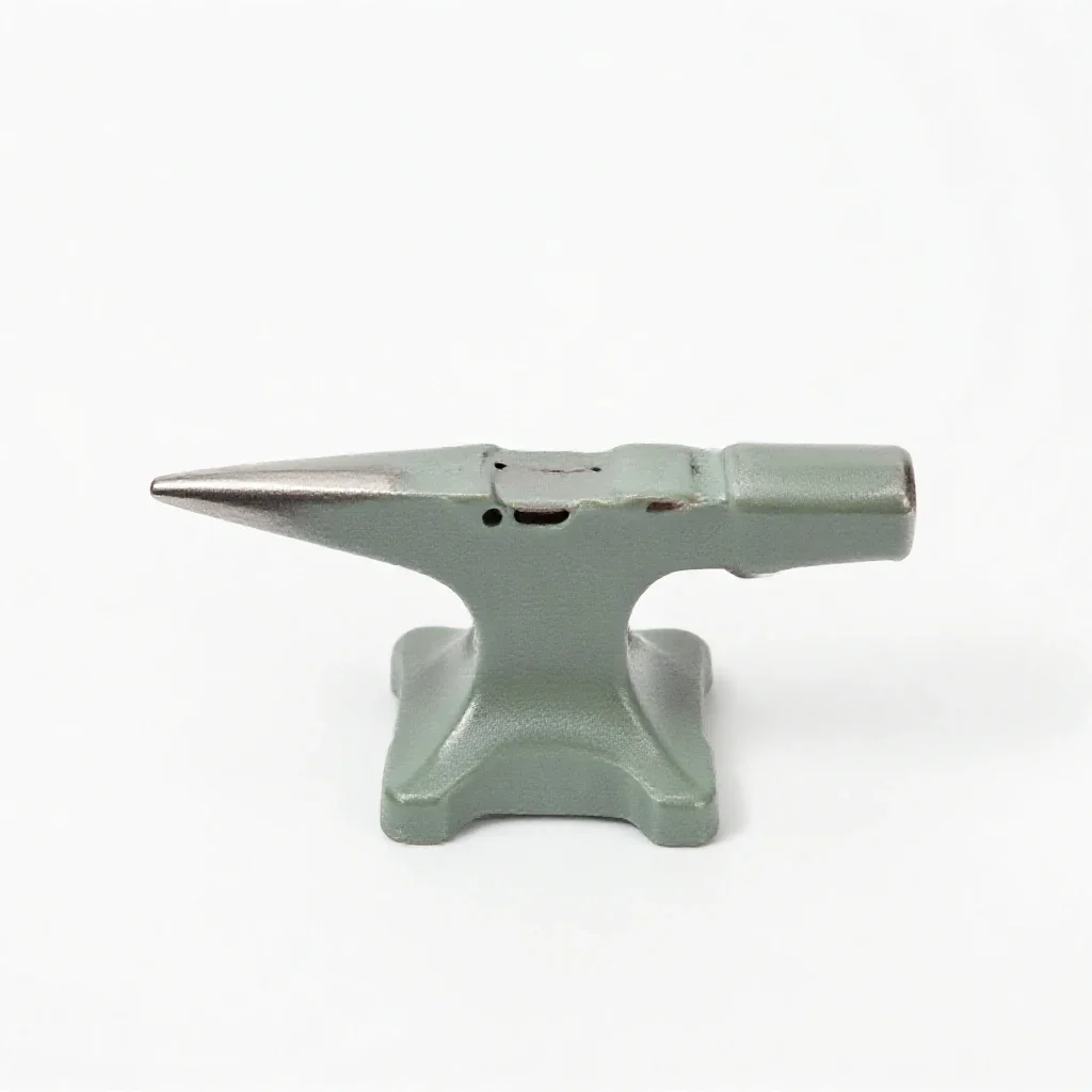 Cobbler's anvil isolated on a white background