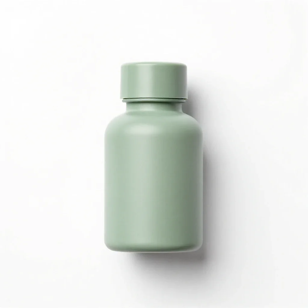 Apothecary bottle set isolated on a white background