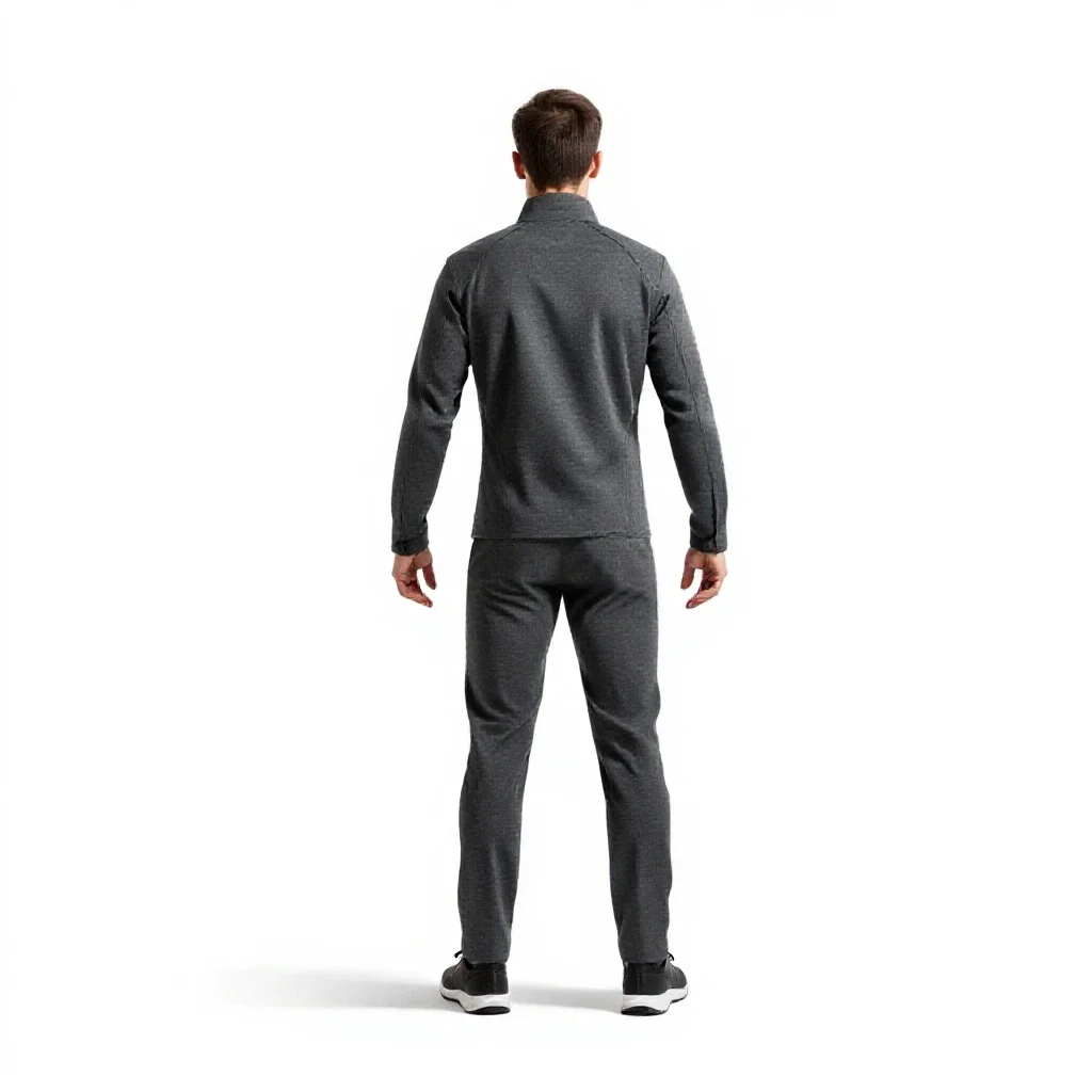 Jump navigator with a neural halo isolated on a white background