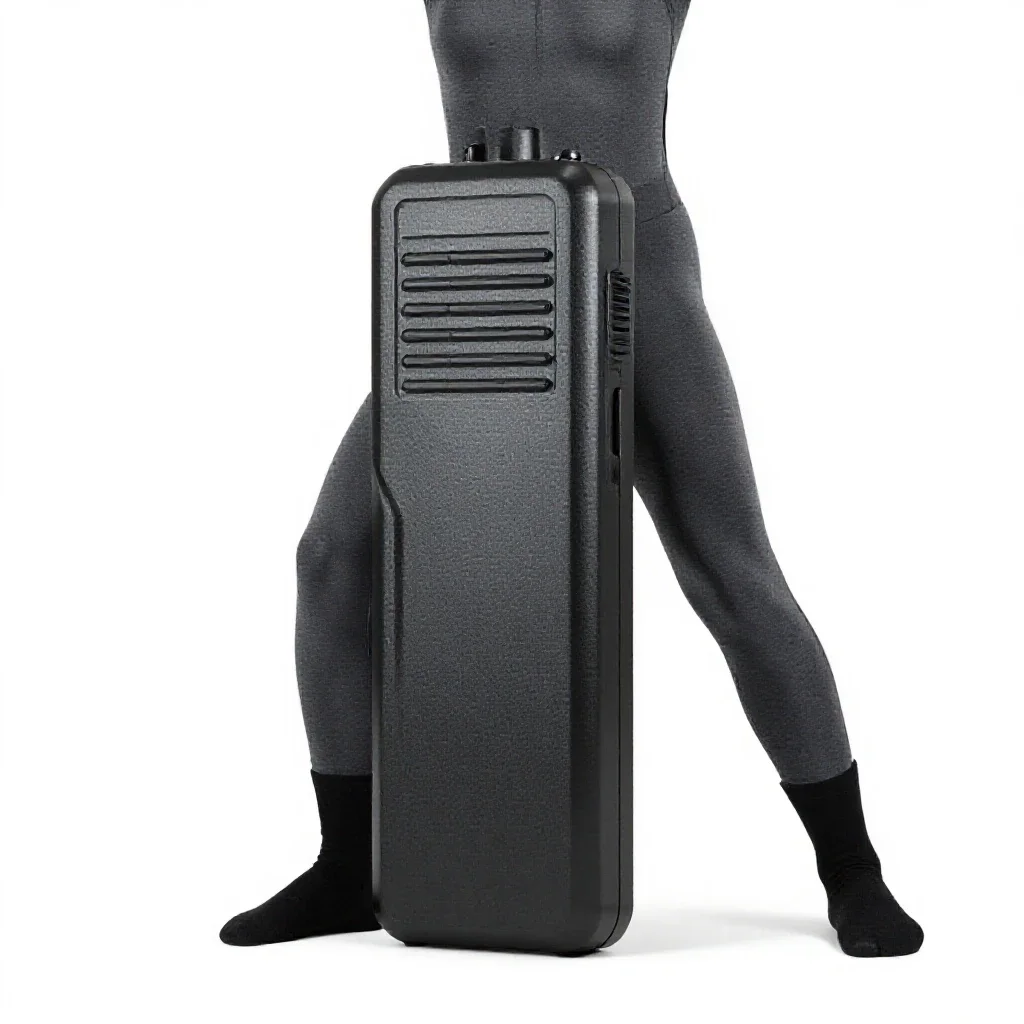 Resistance signal jammer isolated on a white background