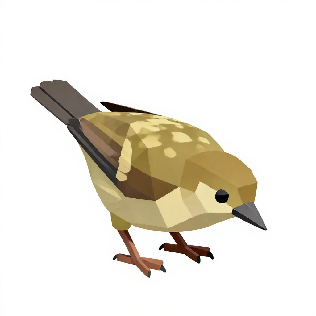 Kiwi bird foraging isolated on a white background