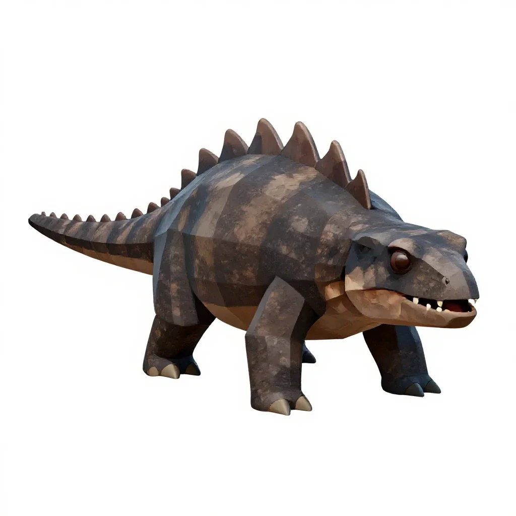 Dunkleosteus isolated on a white background