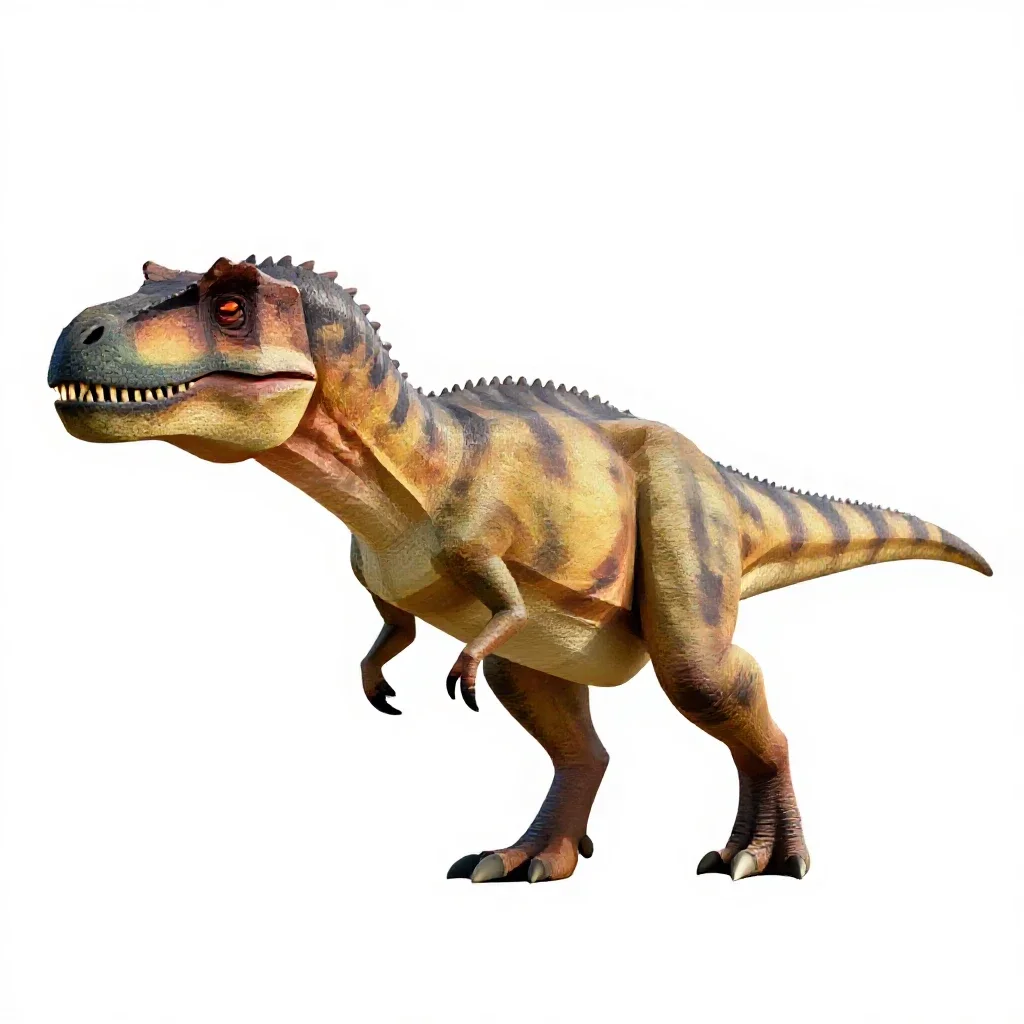 Spinosaurus isolated on a white background