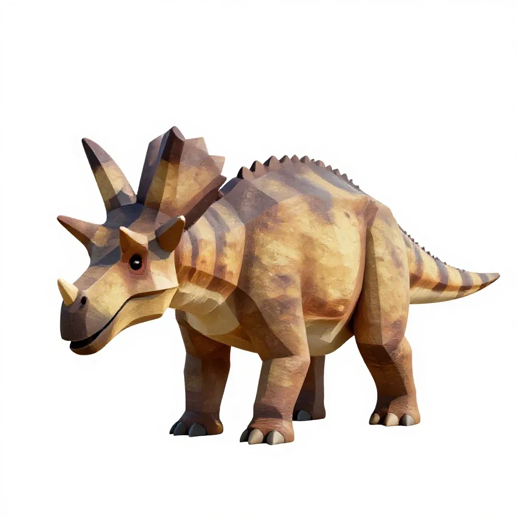 Stegosaurus isolated on a white background