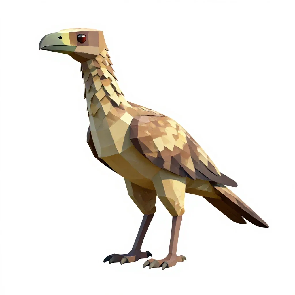 Archaeopteryx isolated on a white background