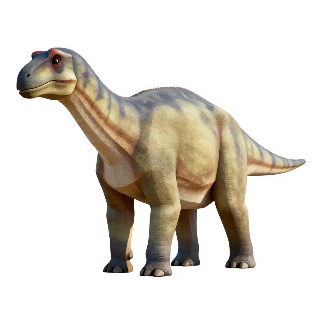 Argentinosaurus isolated on a white background