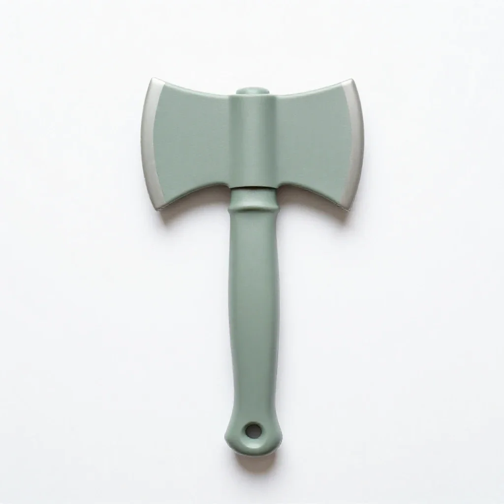 Battle axe isolated on a white background