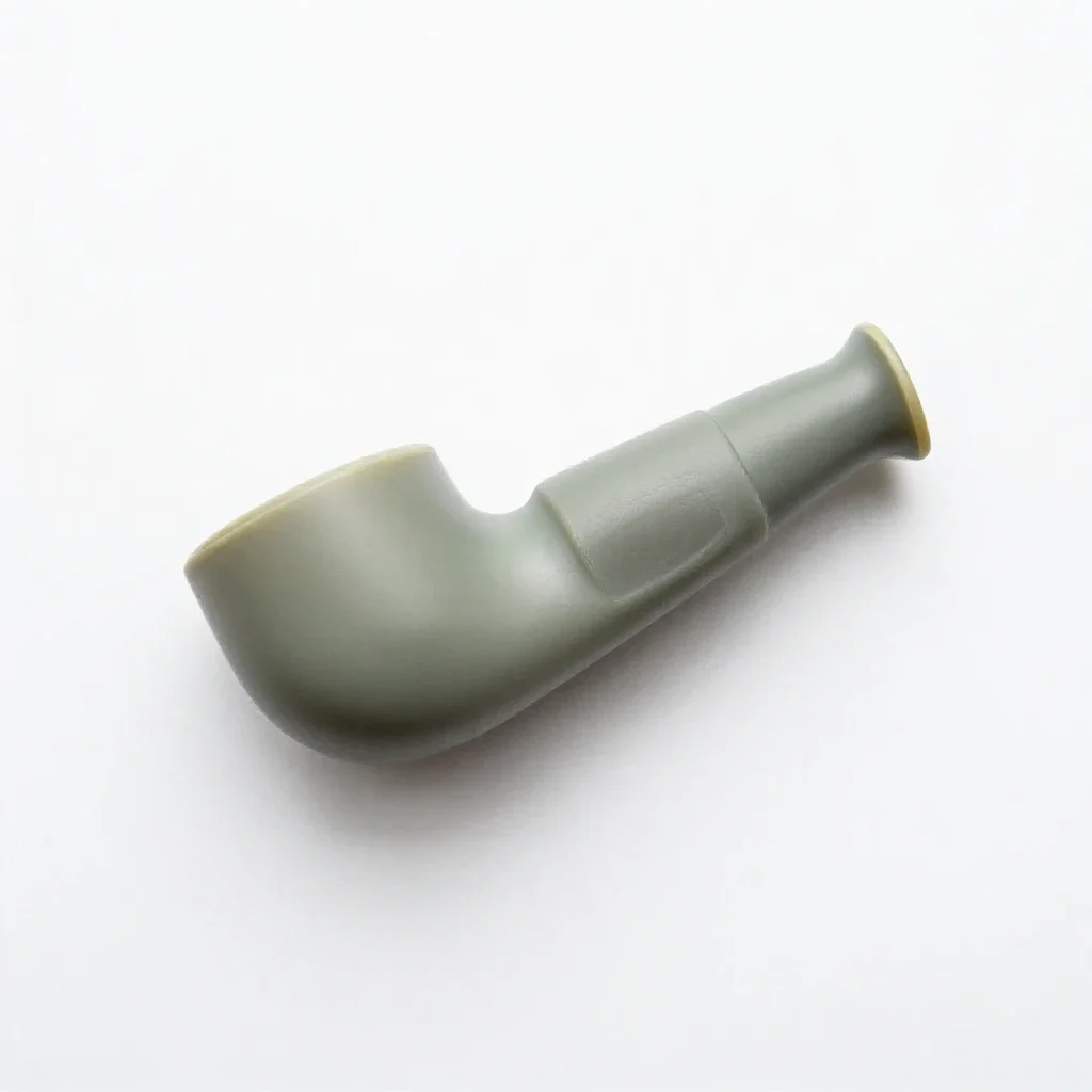 Hunting horn isolated on a white background
