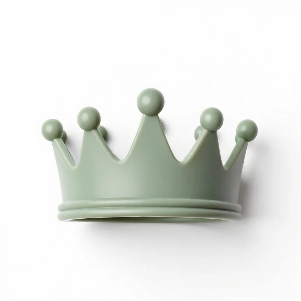 Jewelled crown isolated on a white background