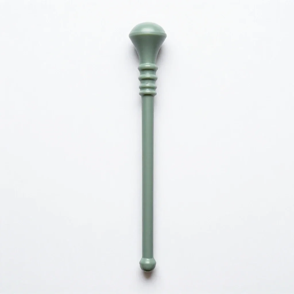 Wizard's staff isolated on a white background