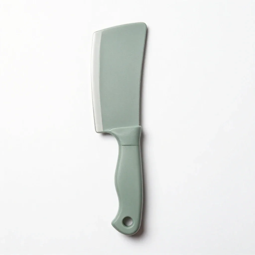Orcish cleaver isolated on a white background