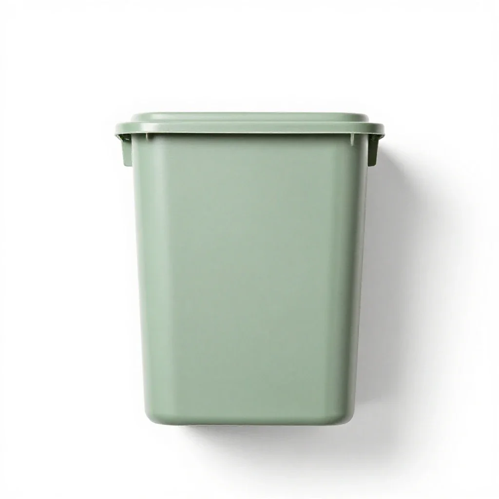 Compost bin isolated on a white background