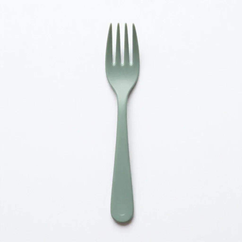 Hand fork isolated on a white background