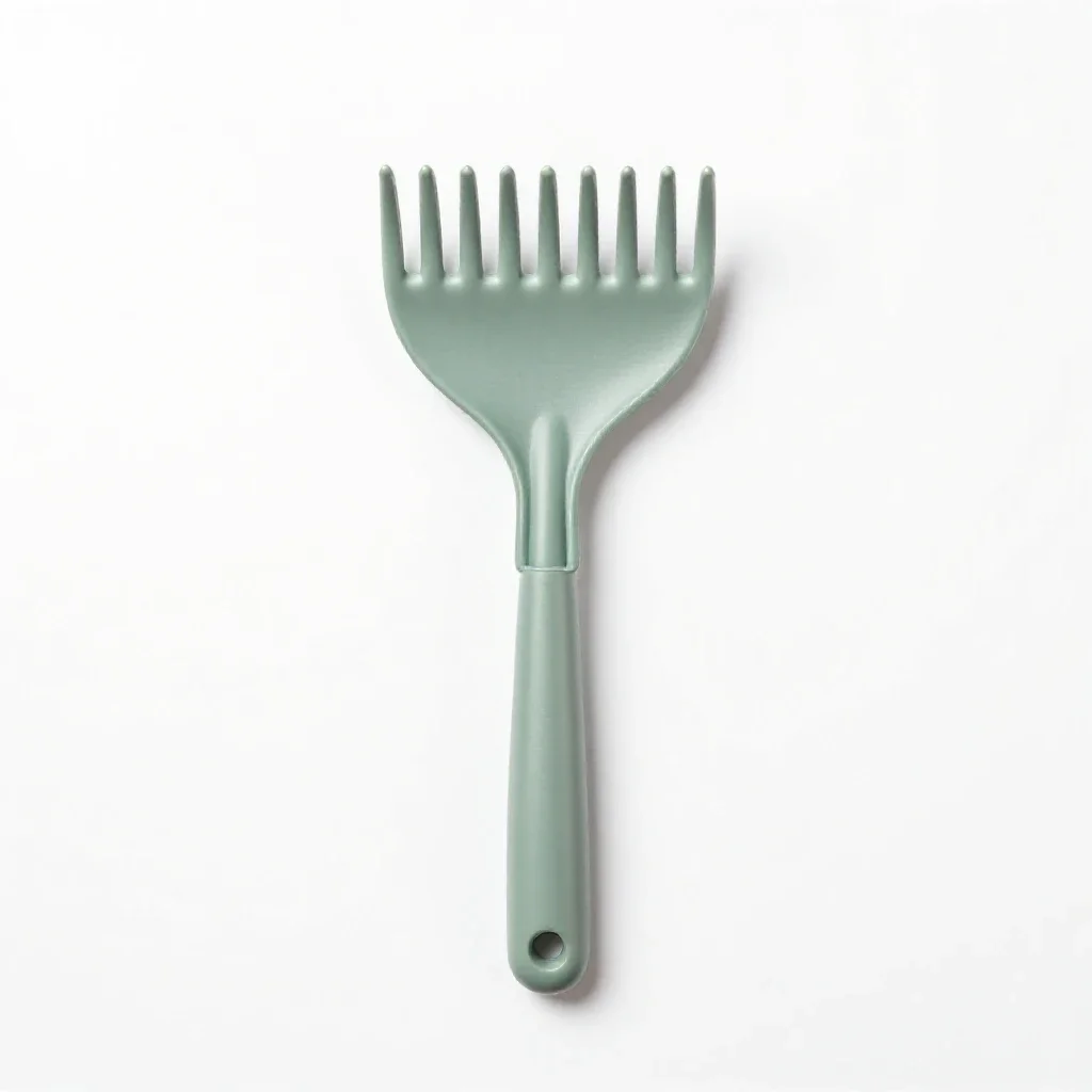 Rake isolated on a white background