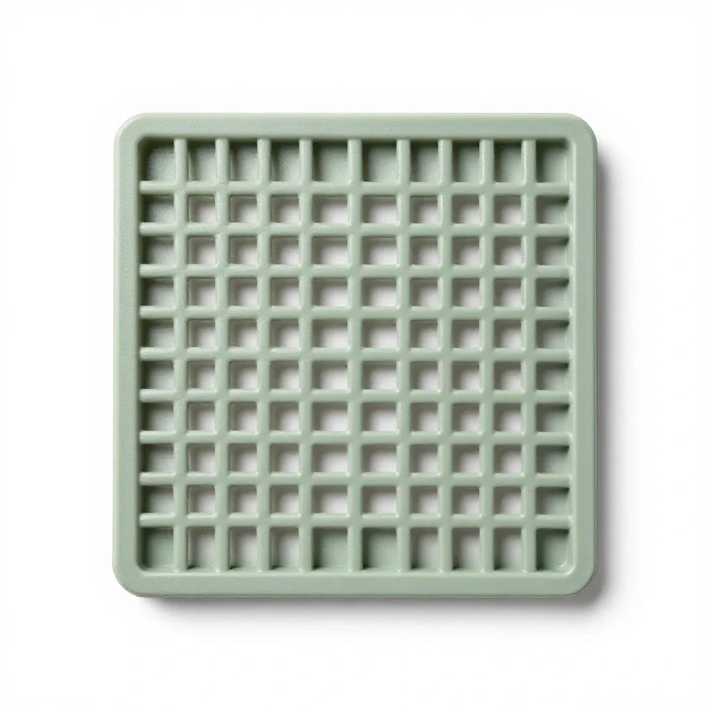 Trellis panel isolated on a white background