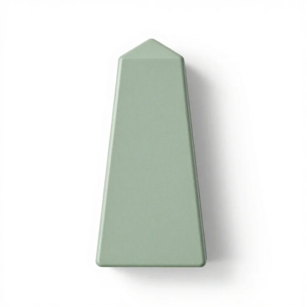 Obelisk plant support isolated on a white background