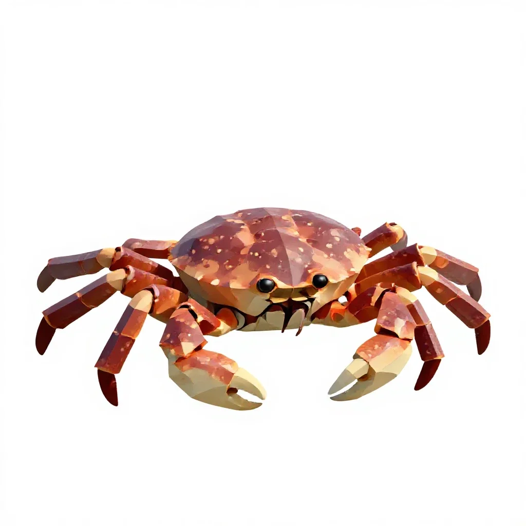 Horseshoe crab isolated on a white background