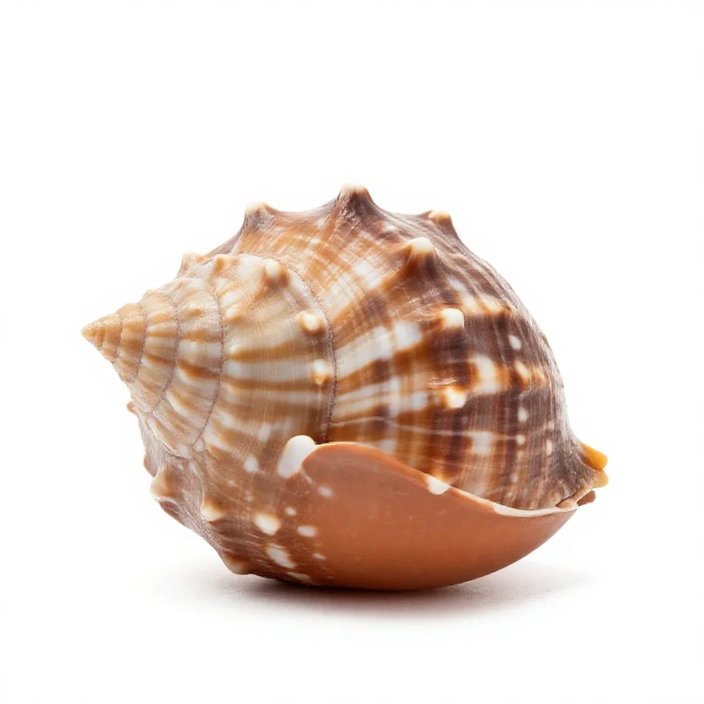 Nautilus shell isolated on a white background