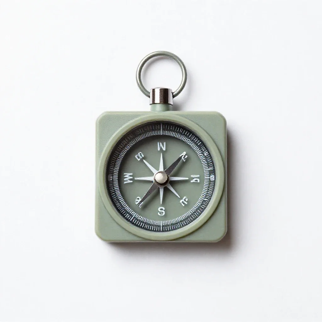 Compass isolated on a white background