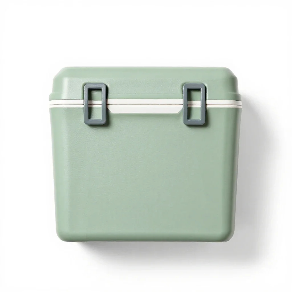 Cooler box isolated on a white background