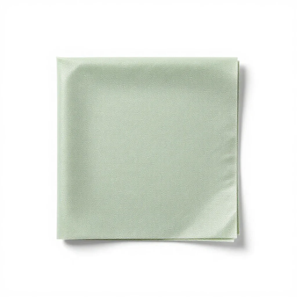 Beeswax wrap folded isolated on a white background