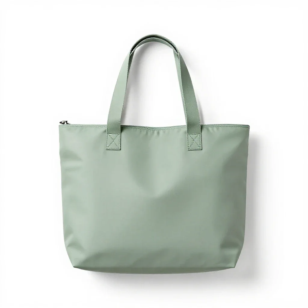 Cooler tote with a zip isolated on a white background