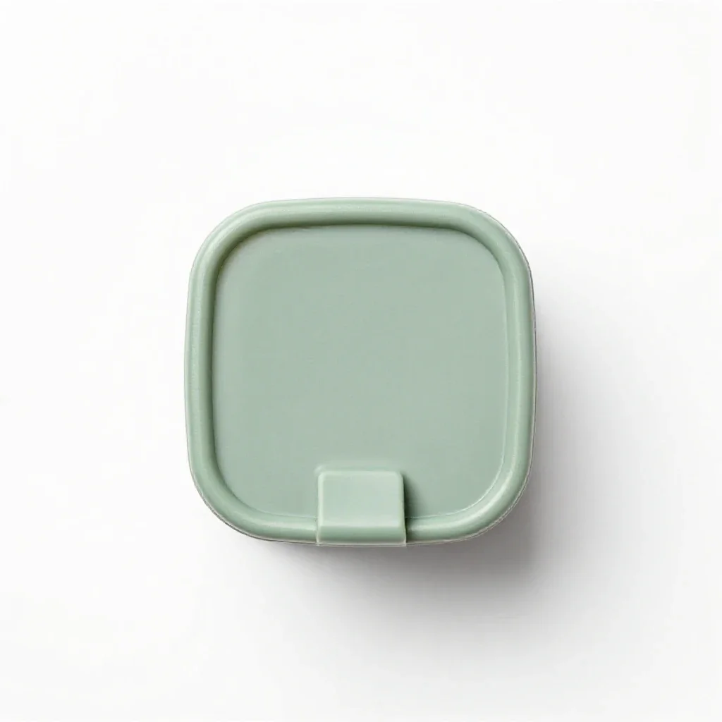 Paint tin with a lever lid isolated on a white background