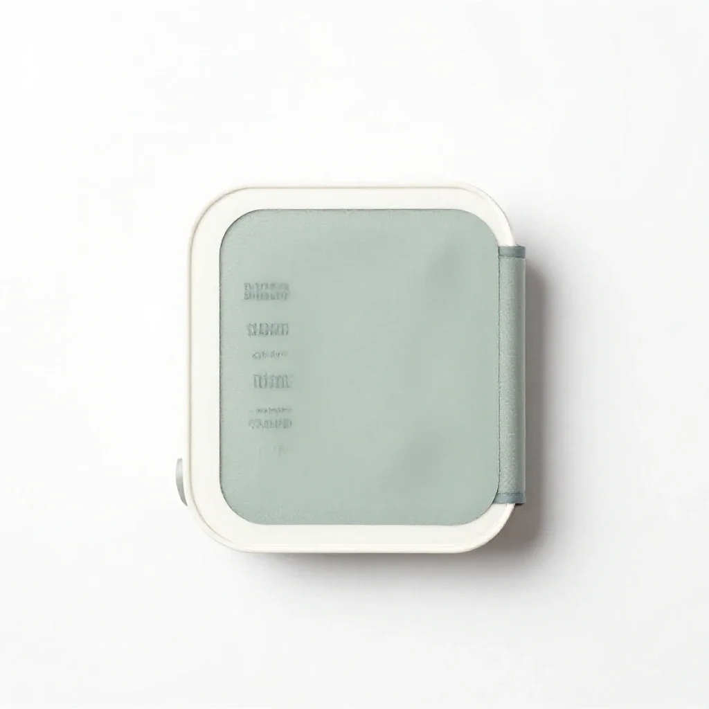 Blood pressure cuff isolated on a white background