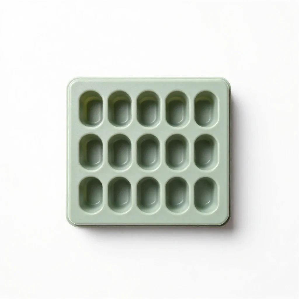 Test tube rack isolated on a white background