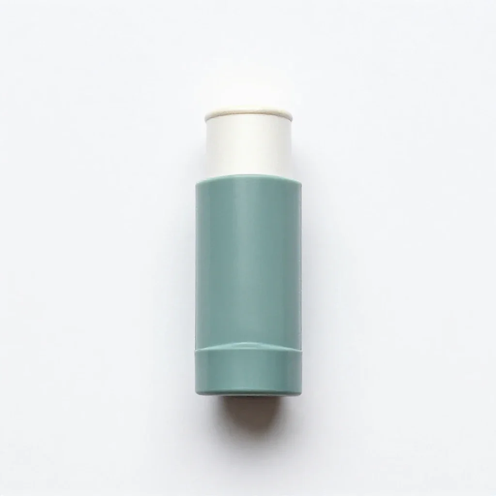 Inhaler isolated on a white background